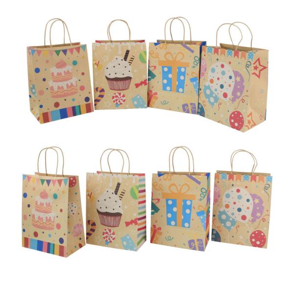 Various Sizes Available Food Packaging Paper Bag Ideal For Food Packaging And Takeout
