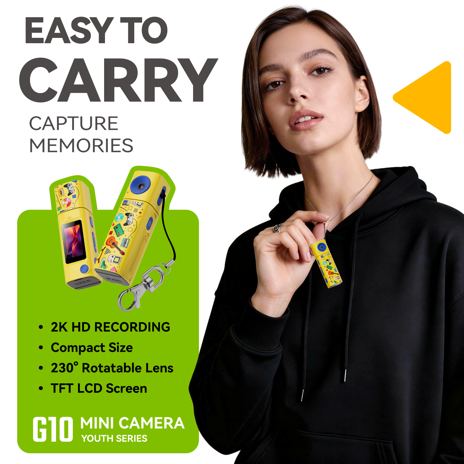 G10 Mini Thumb recording Camera Student Outdoor Sports Video Camera