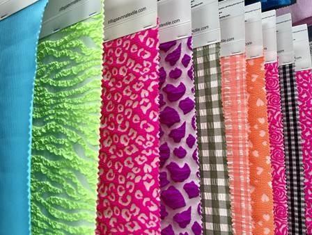 Sustainable Swimwear Fabric 78% Recycled Nylon 22% Spandex from Recycled Materials