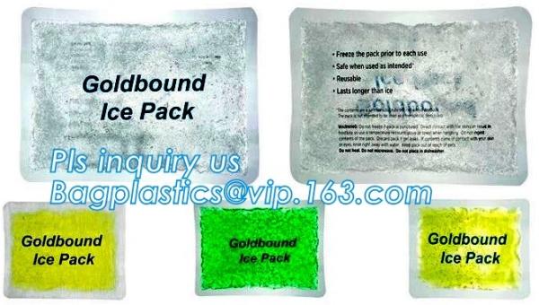 Sports Medicine Ice Bags, Flexible Ice Pack, Easy Seal Ice Cube Bags, Cool Bags & Ice Packs, First Aid Ice Pack, bagease