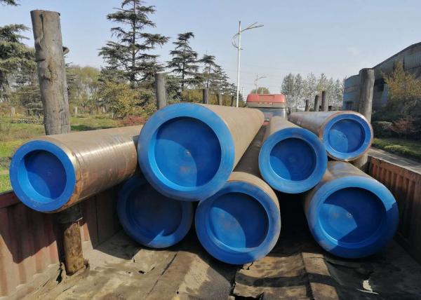 High Temp Cold Drawn Steel Pipe , Carbon Steel Seamless Steel Tube Long Lifespan