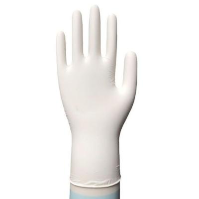 Camada do produto comestível do deslizamento das luvas descartáveis médicas do nitrilo do exame anti única