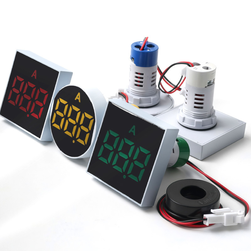 LED Digital Display Analog Ampere Meter Single Display Panel Meter (AD112-50)
