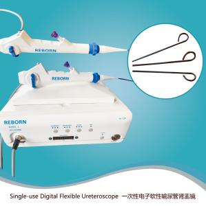 Tipo II 8.5Fr descartável Pebax Digital Ureteroscope flexível