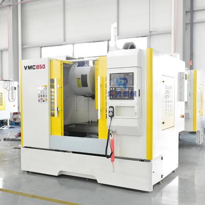 Centro fazendo à máquina vertical 1000x500 VMC850 da linha central do CNC 3