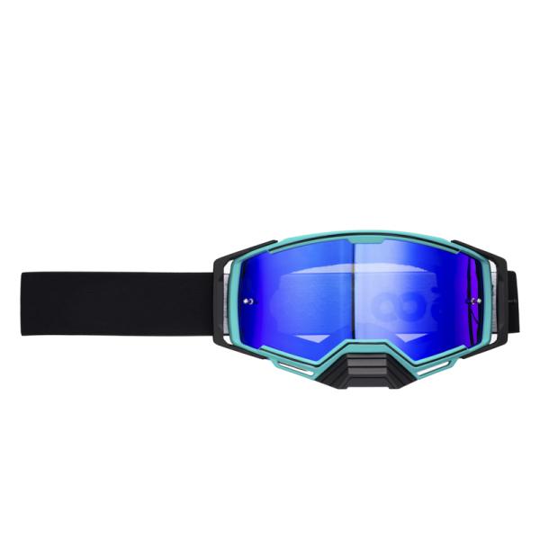 Customized Color Anti Slip Elastic Strap Motorcycle Racing Dirtbike Goggles Glasses