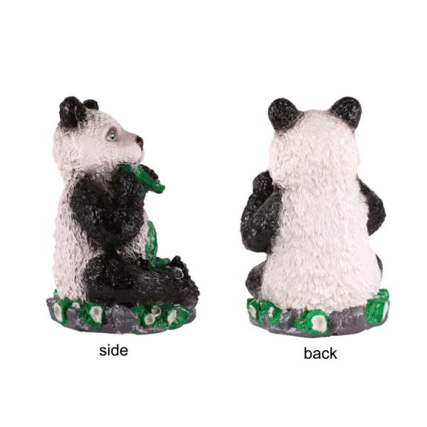 LED panda lights resin waterproof landscape lamp translucent animal outdoor park lawn lamp