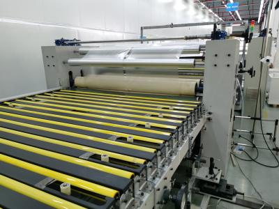 PLC Control System Film Laminating Machine 0-100m/min Rewinding Speed for Performance
