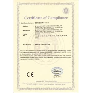 GUANGZHOU SAYOK LTD Certifications