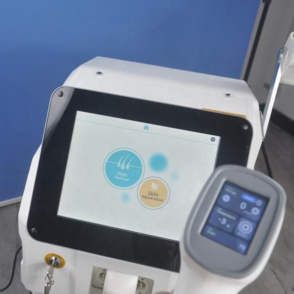 Hair Removal Diode Triple Wavelength Laser , 808 755 1064 Alexandrite Laser Machine