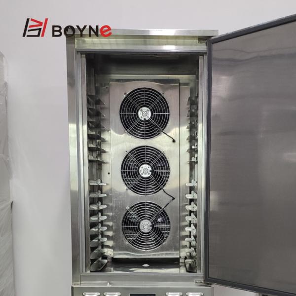 2200w 100L Commercial Kitchen Equipment 8 Layers Blast Freezer 30 mins can get minus 40°C