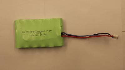 baterias recarregáveis AA 1600mAh de 7.2V NIMH para a escala de peso ROHS
