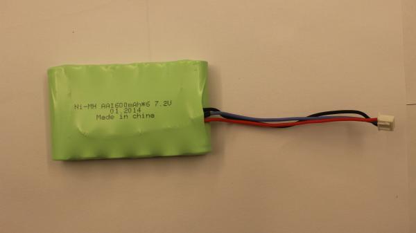 baterias recarregáveis AA 1600mAh de 7.2V NIMH para a escala de peso ROHS