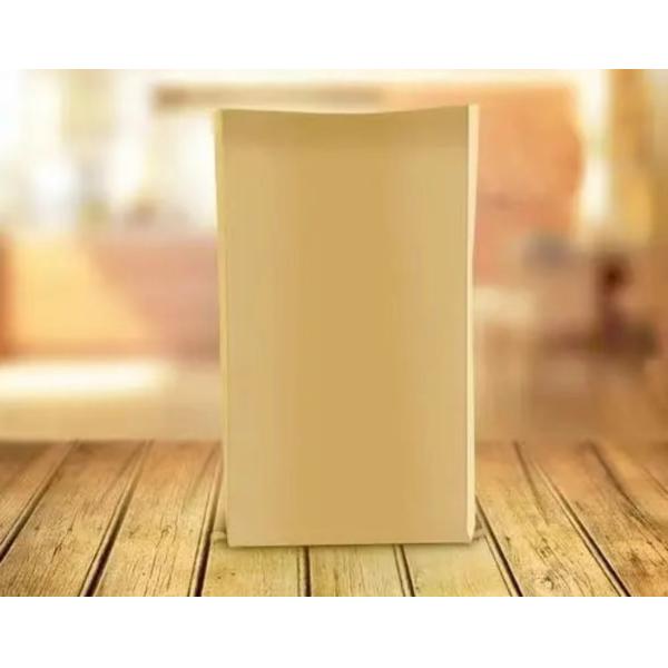 Customized Paper Printing Services Eco Friendly Brown White Kraft Paper Bag