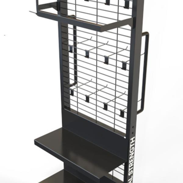 Custom Made Metal Kids Clothing Display Racks For Supermarket