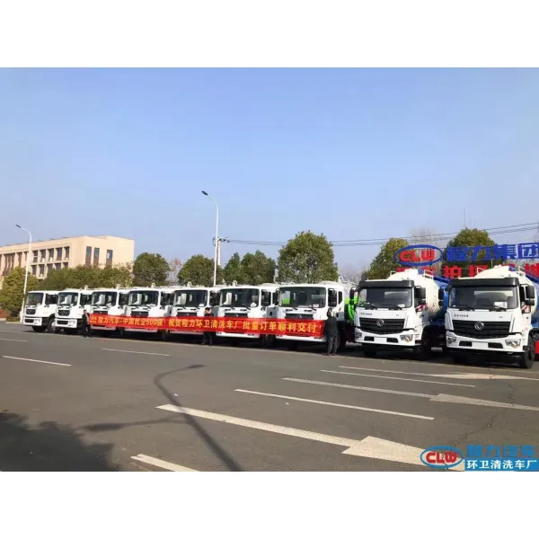 Dongfeng 12cmb Vacuum Truck, Sewer Suction Truck