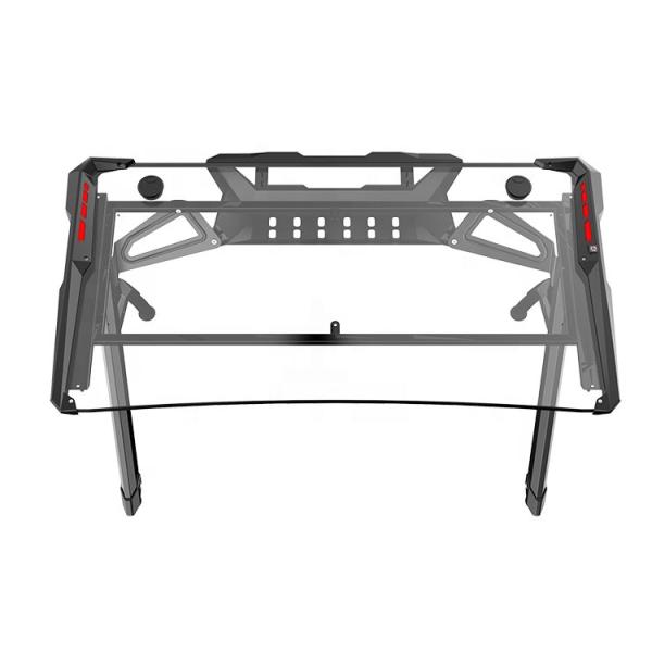 Customized Computer Pc Gaming Desk Table For Internet Gaming With PU Surface Material