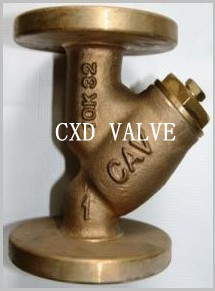 brass Y strainer for marine use JIS F7220Q