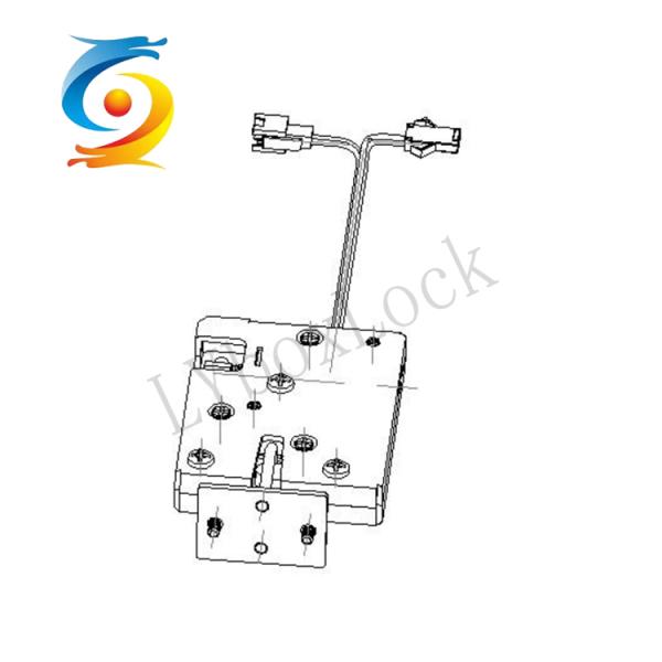 Ржавчина 70.6X55.6X13.4mm умного замка шкафа небольшого электромагнитного анти-