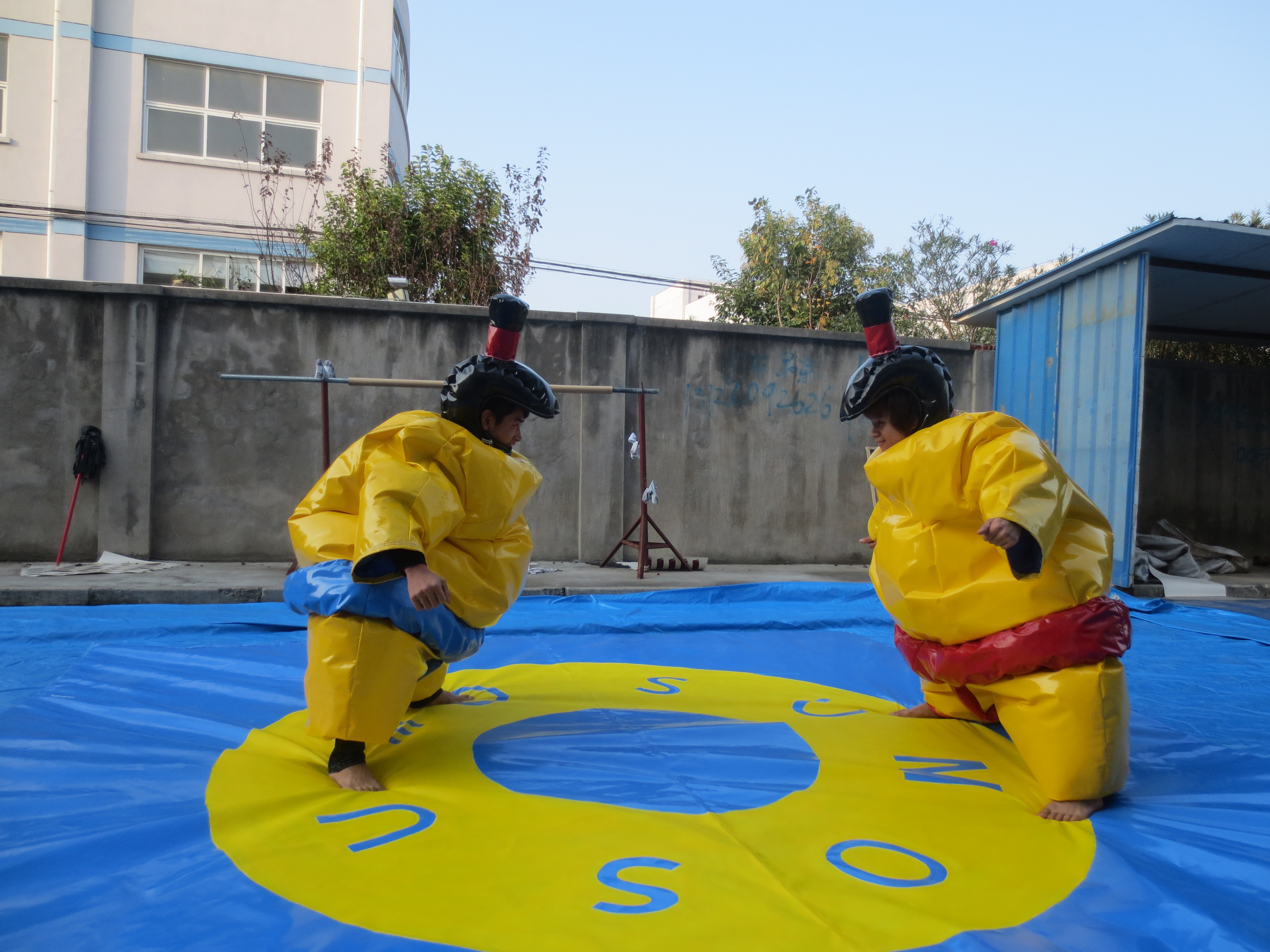 2026 Most Popular High Quality Inflatable Sport Games/factory Price Outdoor Inflatable Sumo Suits Sumo Wrestling