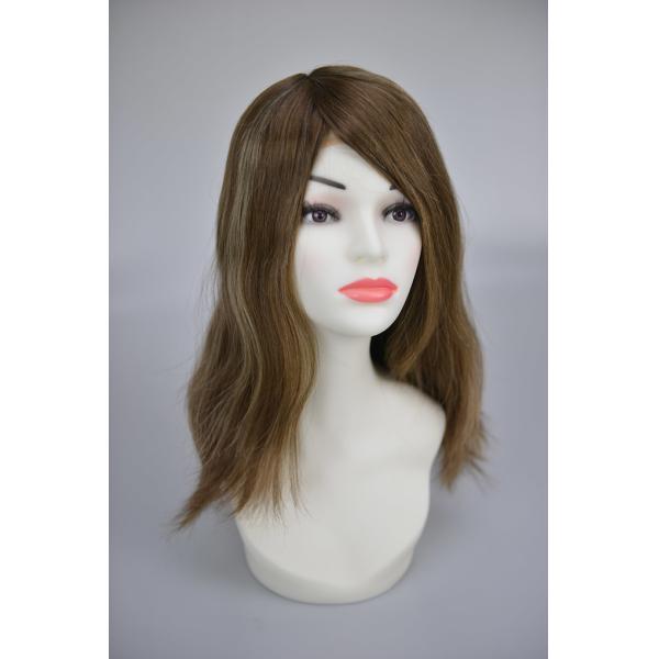 Large Cap Sheitel Jewish Wig Curly 100% European Human Hair