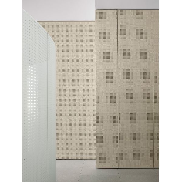 Flame Retardant Perforated Acoustic Panel Durable Acoustic Wood Panel for Hotel