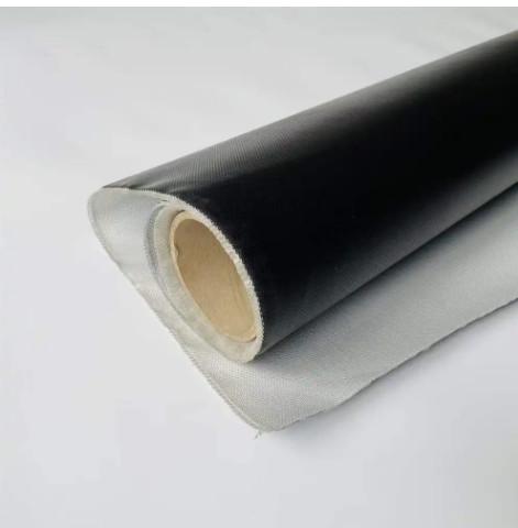 Silicone Fiberglass Cloth Fabric 580gsm Or Custom Silicone Coated Fiberglass Fabric Cloth