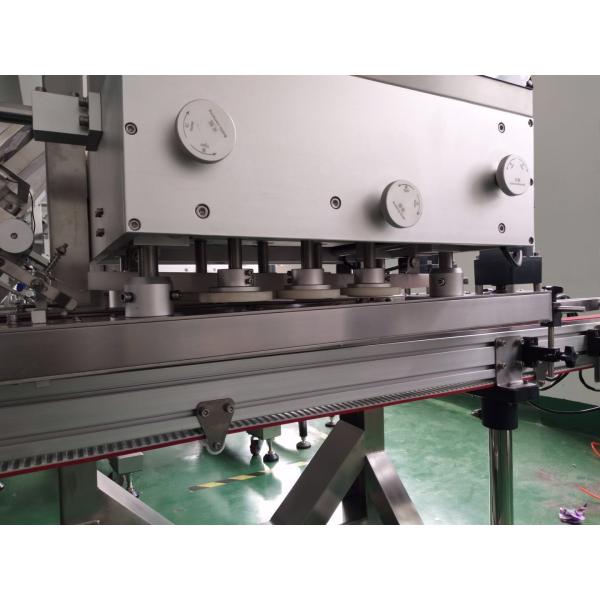 PLC Control Linear Type Capping Machine for Bottles with Height of 50-250mm