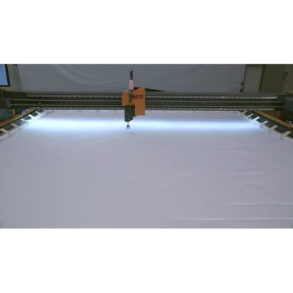 Light Weight Computerized Quilting Machines , Mattress Quilting Machine Accurate Pattern