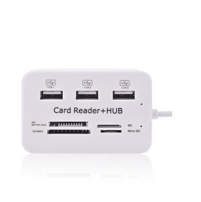ABS 7 em 1 divisor do CUBO de Multiport USB para Desktop/portátil