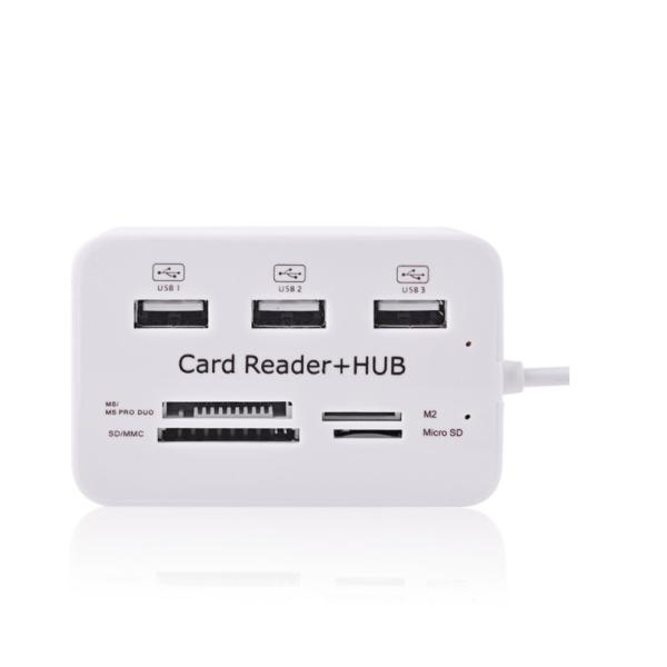 ABS 7 в 1 Splitter ЭПИЦЕНТРА ДЕЯТЕЛЬНОСТИ USB Multiport для настольного/ноутбука