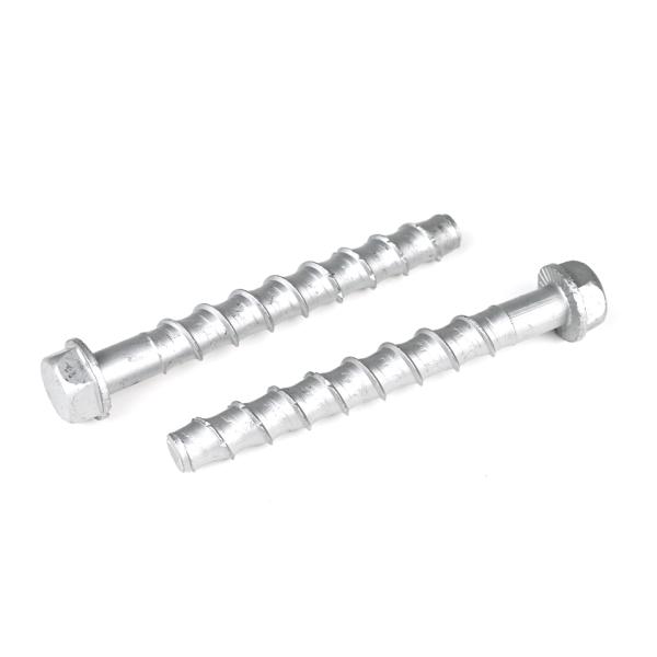 5/8x6' de acero inoxidable Hex auto-apertura de hormigón tornillos de anclaje de tornillo para la fijación de barandillas