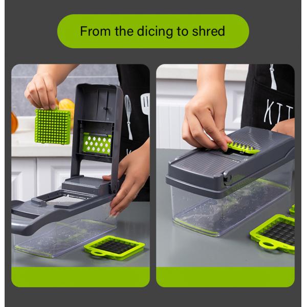 Multipurpose Stainless Steel Kitchen Utensil Sets Cutlery Vegetable Cutter