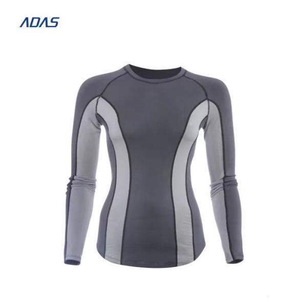 Sublimation Spandex mens Women's Long Sleeve Rash Guard 200 Gram Custom