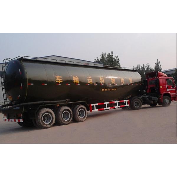 Durability Bulk Cement Truck Transporter Trailer 2 Axles 3 Axles Optional