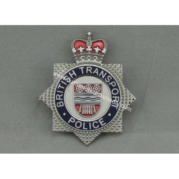 British Transport Police Souvenir Badges Brass Stamped With Imitation Hard Enamel