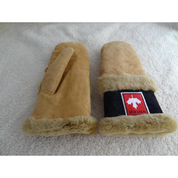 Shearing Wool Waterproof Warm Winter Thinsulate Ski Gloves