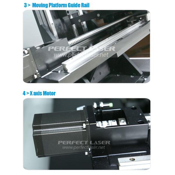 Establo cristalino de la refrigeración por aire de alta velocidad del equipo de grabado del laser de los retratos 3D