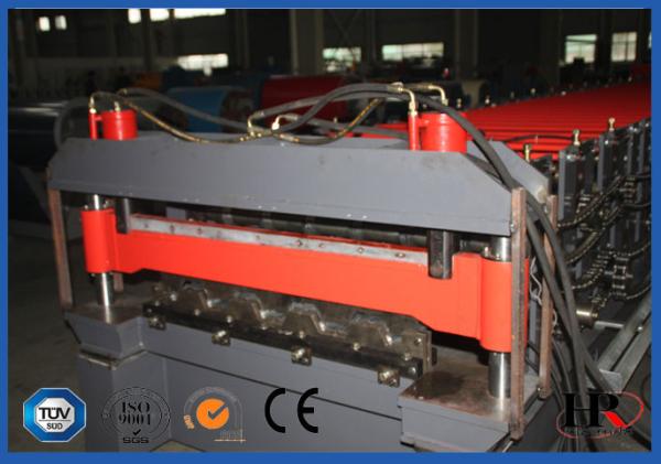 Structural Metal Deck Roll Forming Machine / Roof Sheet Making Machine