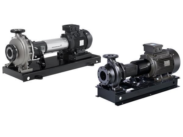 Grundfos NK 32-205 1/207 Non Self Priming Single Stage Volute Centrifugal Pump For Commercial Heating