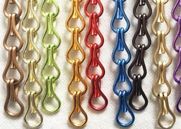 Aluminum Hook Link Drapery For Architecture Outside Designs