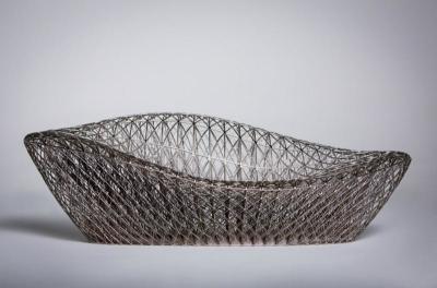 Custom SS316 Metal Furniture Sculptures Surface Brushed