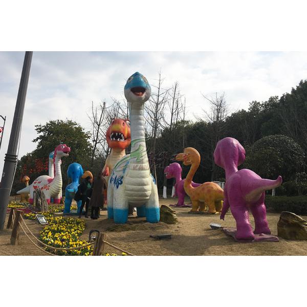 Kids Like Handmade Park Fiberglass Dinosaur Models For Indoor And Outdoor