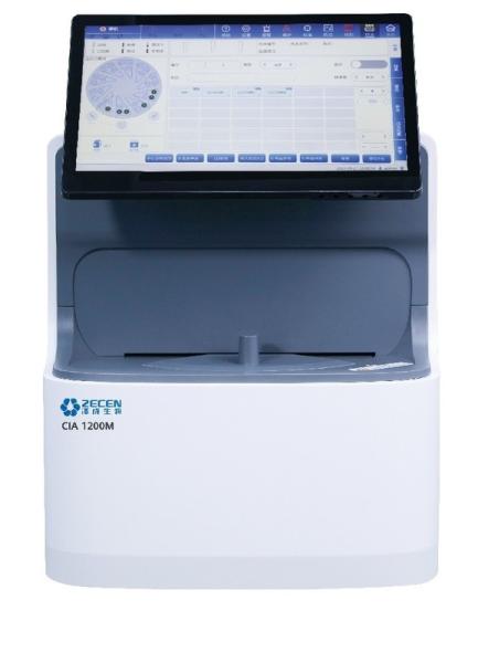 In Vitro Diagnostics Chemiluminescence Immunoassay Analyzer IVD CLIA Machine 1200M 120+Tests Per Hour