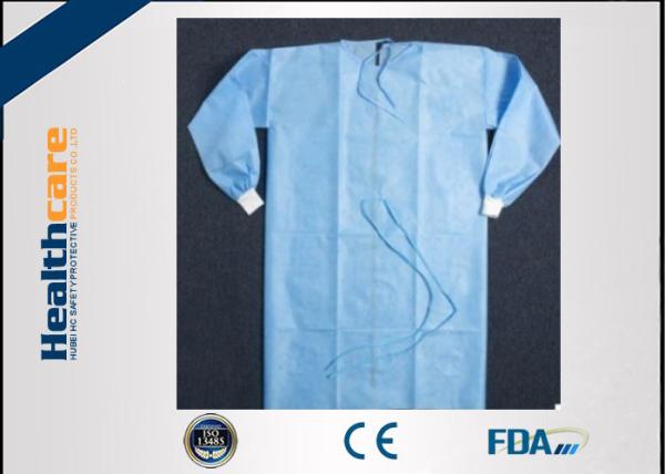 Single Use Reinfoced 60g Disposable Patient Exam Gowns SMMMS