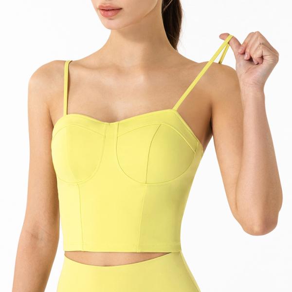 4 colors Solid Color Adjustable Splice Womens Sports Bra Breathable Yoga underwear