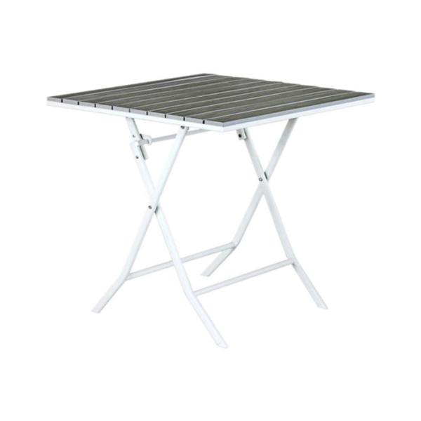 Lightweight Polywood Aluminum Folding Camping Table With PS Plate Material