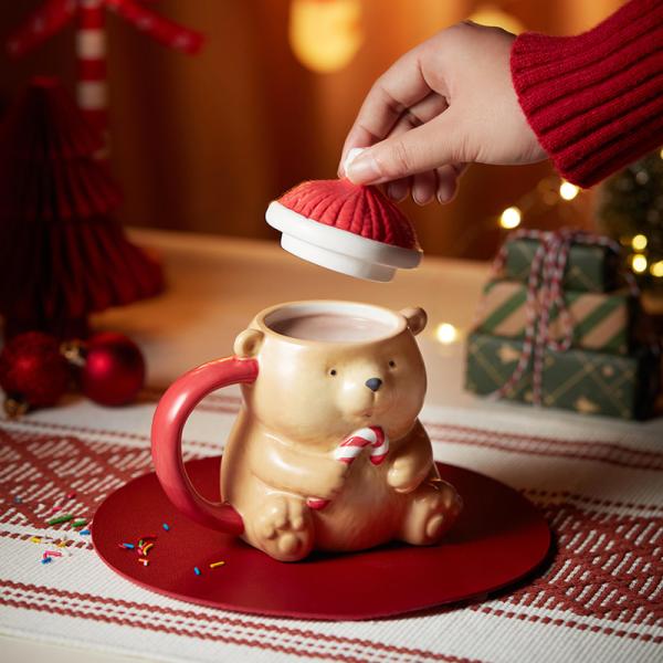 Ready To Ship In Stock Water Resistant Festival Table Dinnerware Modern Design For Effortless Entertaining Christmas 3d Mug As Gift