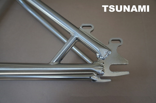 26er Chromolly Steel Dirtjump Frame Slope Style CR520 Титановый хромированный 12,5 дюймовый дисковый тормоз