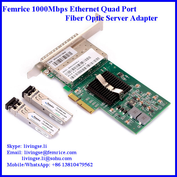 1.25G/10km Network Standard 1000Mbps Ethernet fiber optical network adapter